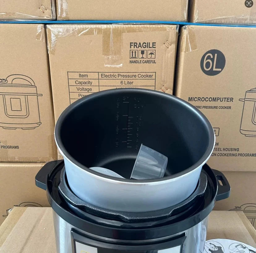 6L Multi-Functional Electric Pressure Cooker with Intelligent Features Julia M LifeStyles