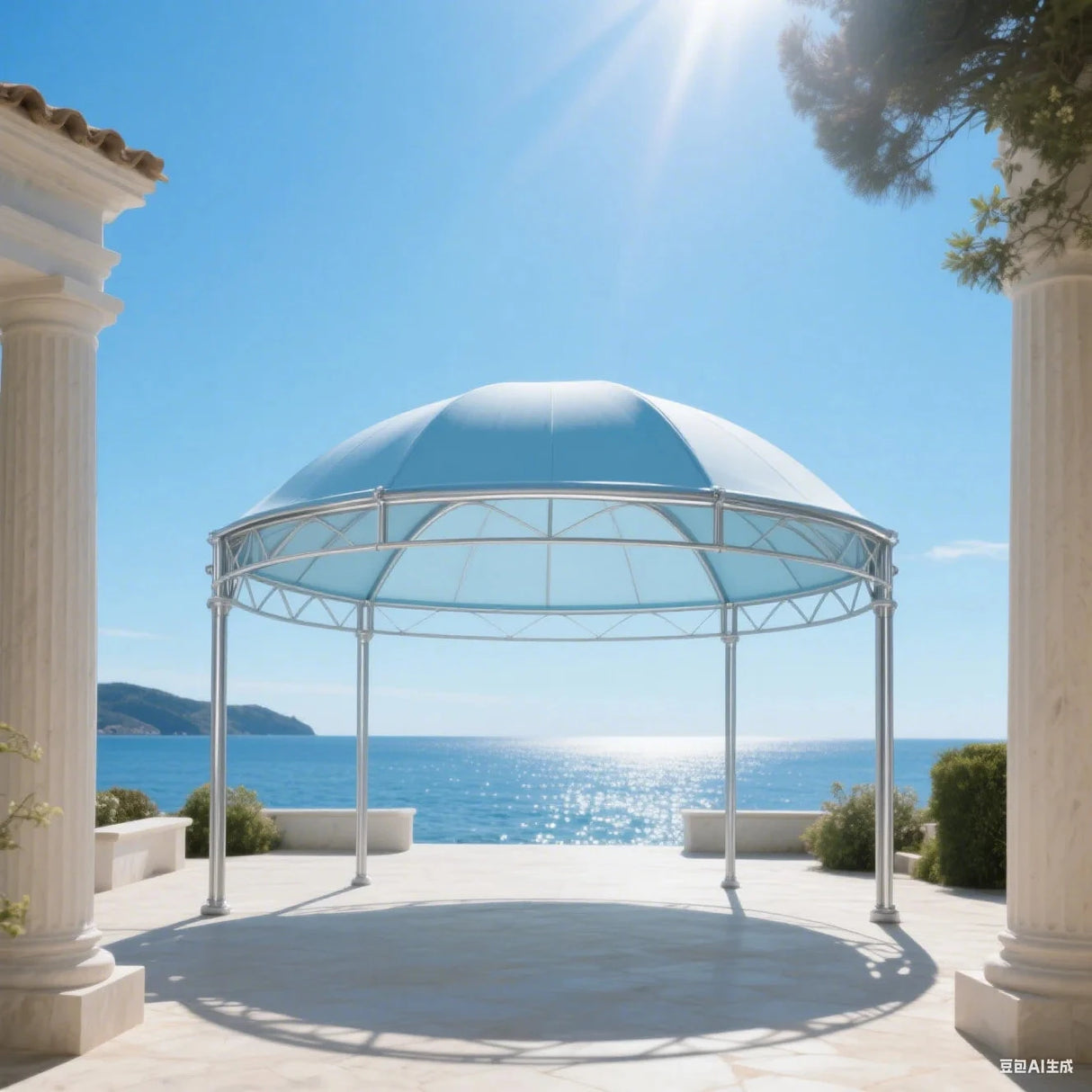 Waterproof Outdoor Bio-climatique Pergola Gazebo & Pavilion Pergola Julia M LifeStyles