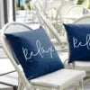 18x18inches Furniture Patio Chair Decorative Waterproof Outdoor Pillows Cushions Covers Julia M LifeStyles