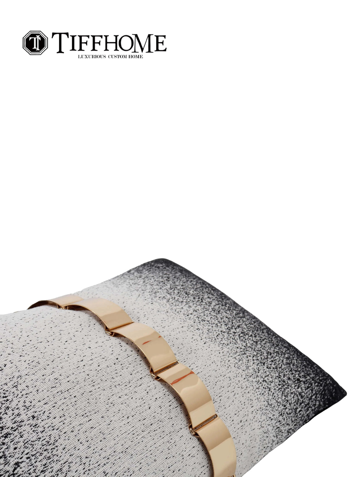 Tiff Home Wholesale New Trends Gold Buckle Waist Pillow Customize Home Decorative Pillowcase Cushion Cover Julia M LifeStyles