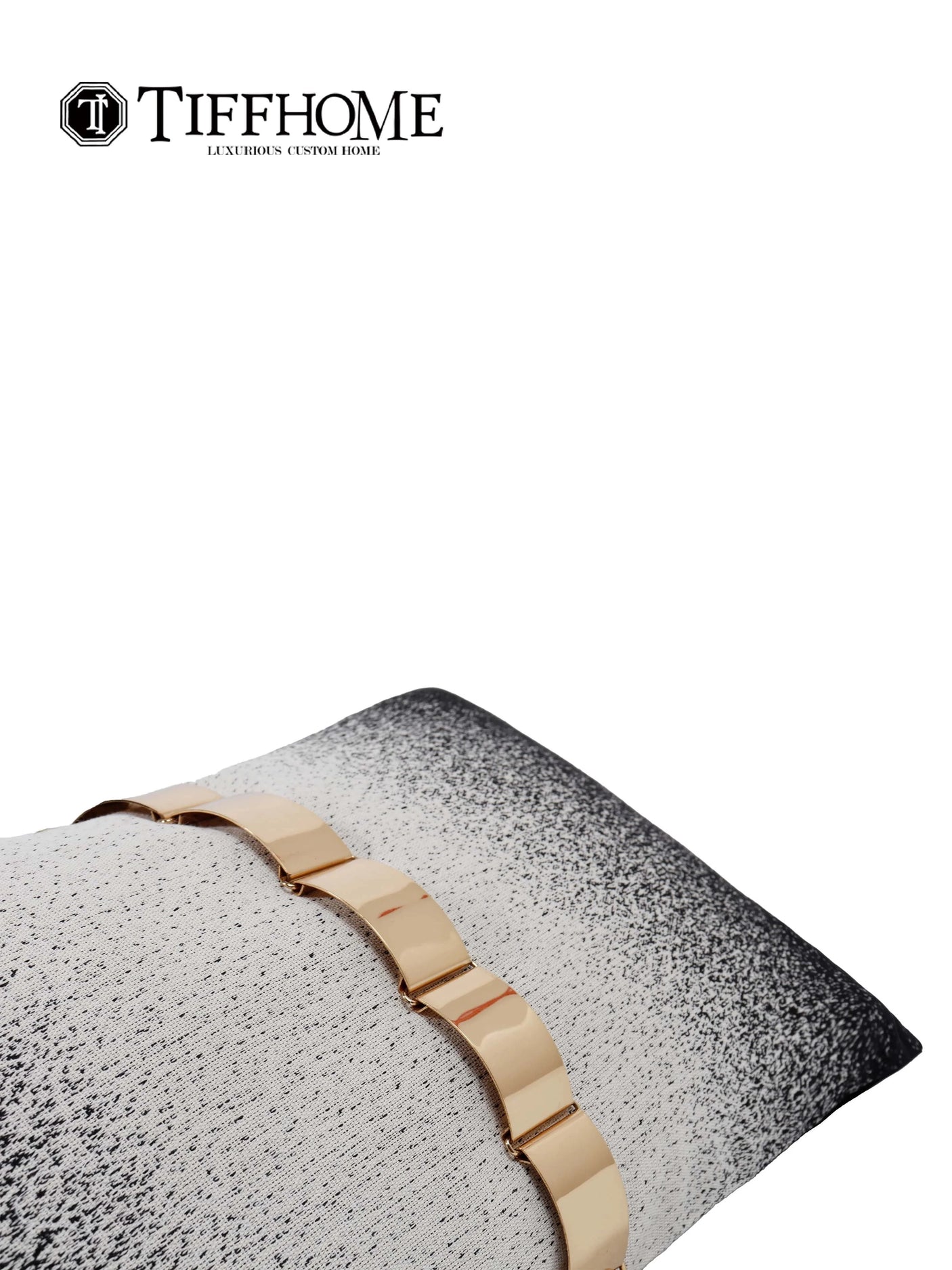Tiff Home Wholesale New Trends Gold Buckle Waist Pillow Customize Home Decorative Pillowcase Cushion Cover Julia M LifeStyles