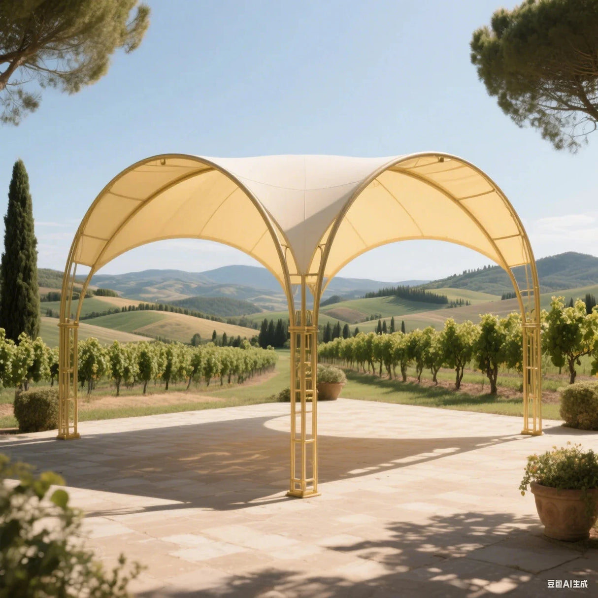 Waterproof Outdoor Bio-climatique Pergola Gazebo & Pavilion Pergola Julia M LifeStyles