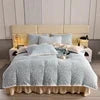 Luxurious Milk Velvet Four-Piece Fall Bedding Set Julia M LifeStyles