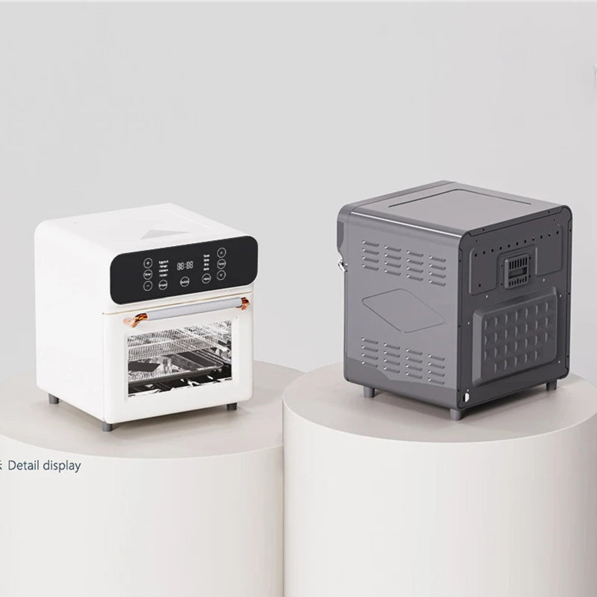 Smart Air Fryer with Touch Screen Control and Double Basket - 11L Capacity Julia M LifeStyles