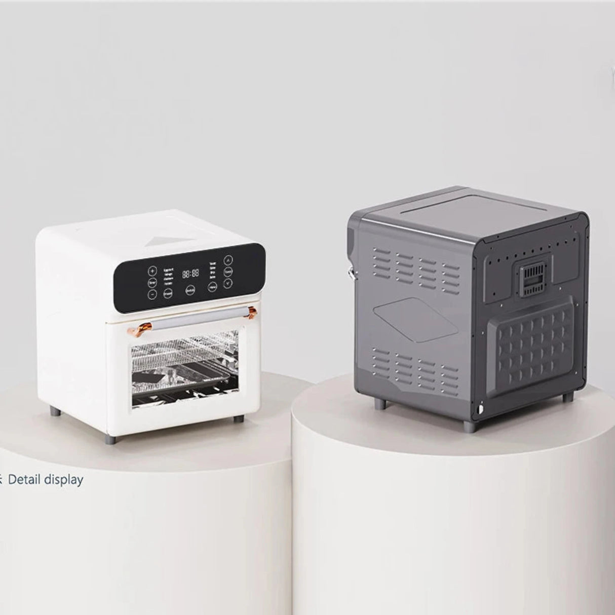 Smart Air Fryer with Touch Screen Control and Double Basket - 11L Capacity Julia M LifeStyles