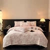 Luxurious Milk Velvet Four-Piece Fall Bedding Set Julia M LifeStyles
