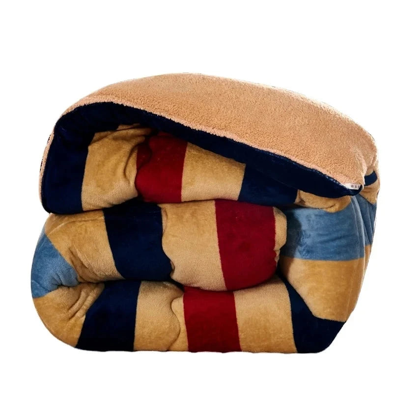 American Style Sleep Aid Flower Nebulous ultra Soft Linen Mink Sherpa Comforter Julia M LifeStyles