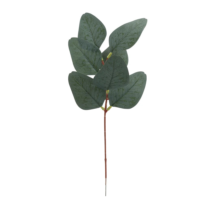 Artificial Eucalyptus Leaves Stems Eucalipto Branches Artificial Plants for Floral Bouquets Wedding Holiday Greenery Decor Julia M LifeStyles