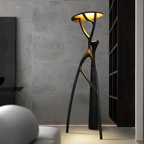 Nordic Modern LED Floor Lamp - Elegant Resin Design for Home and Hospitality Julia M LifeStyles