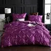 American Styles Pleated Washed Silk 3 Pieces Duvet Cover Set Wedding Julia M LifeStyles