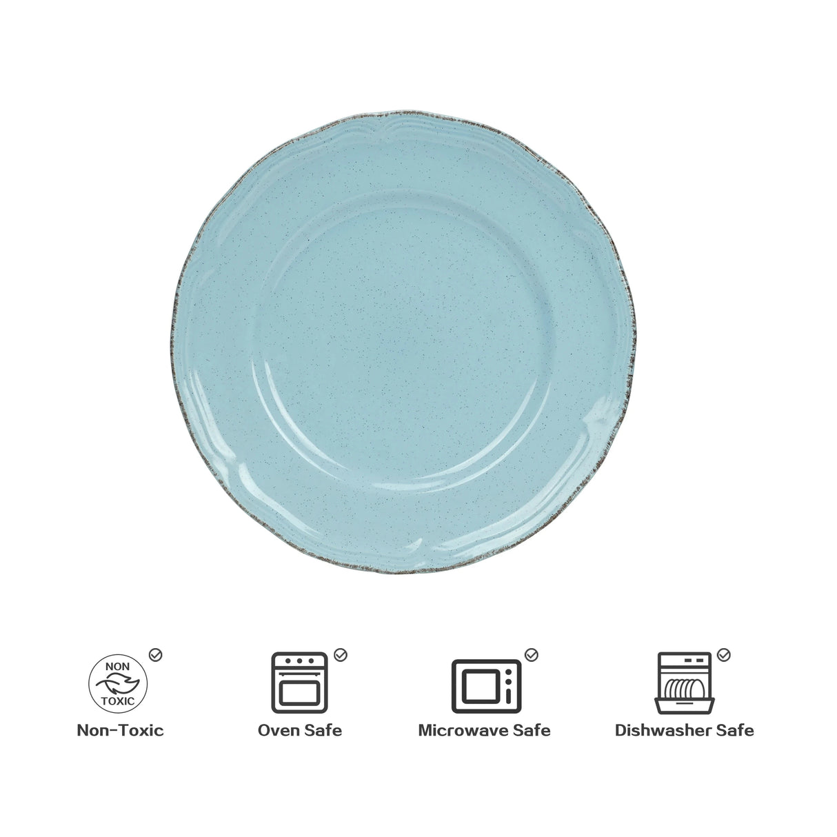 Cheap Blue Color Glazed Stoneware Dinner Set Tableware Ceramic Tableware 56pcs Ceramic Dinnerware Sets Julia M LifeStyles