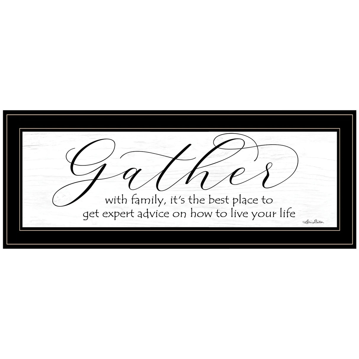 Expert Advice 2 Wall Art Black Framed Print Julia M LifeStyles