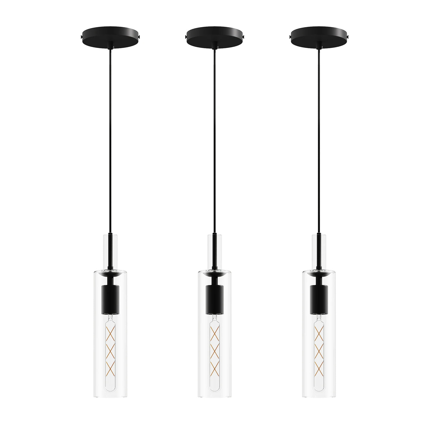 Noir Lumière™ Glass Pendant Collection