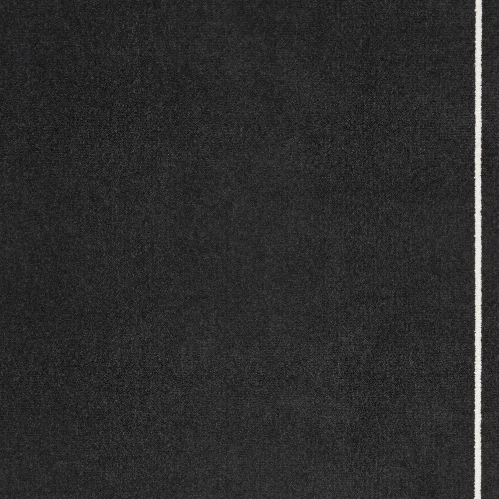 Black and Ivory 5' x 7' Indoor/Outdoor Area Rug Julia M LifeStyles