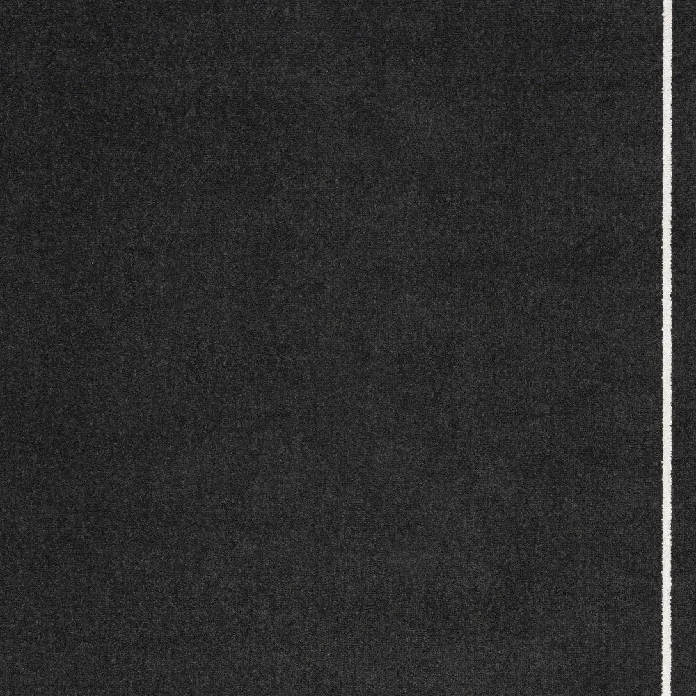 Black and Ivory 5' x 7' Indoor/Outdoor Area Rug Julia M LifeStyles