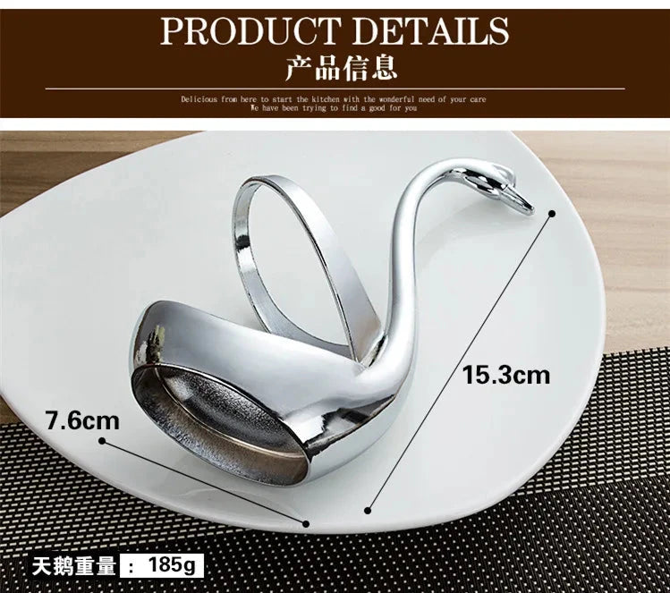 Creative Cygnus Swan Base Stainless Steel Cutlery Set Julia M LifeStyles