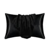 Wholesale Professional Luxury Super Soft Silky Pillow case Solid Color Silk Satin With Envelop Closure Julia M LifeStyles