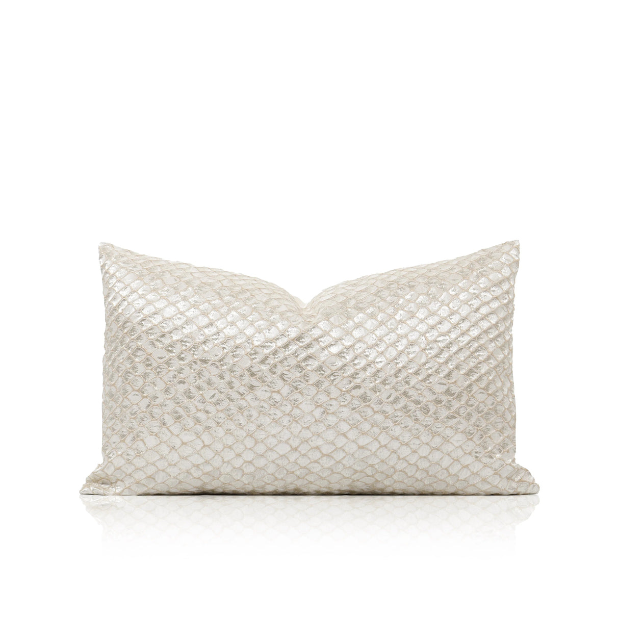 Luxury Organic Cushion Covers White Gold Texture Waist Pillow Covers Geometric Modern for Bedroom Living Room Decor Julia M LifeStyles