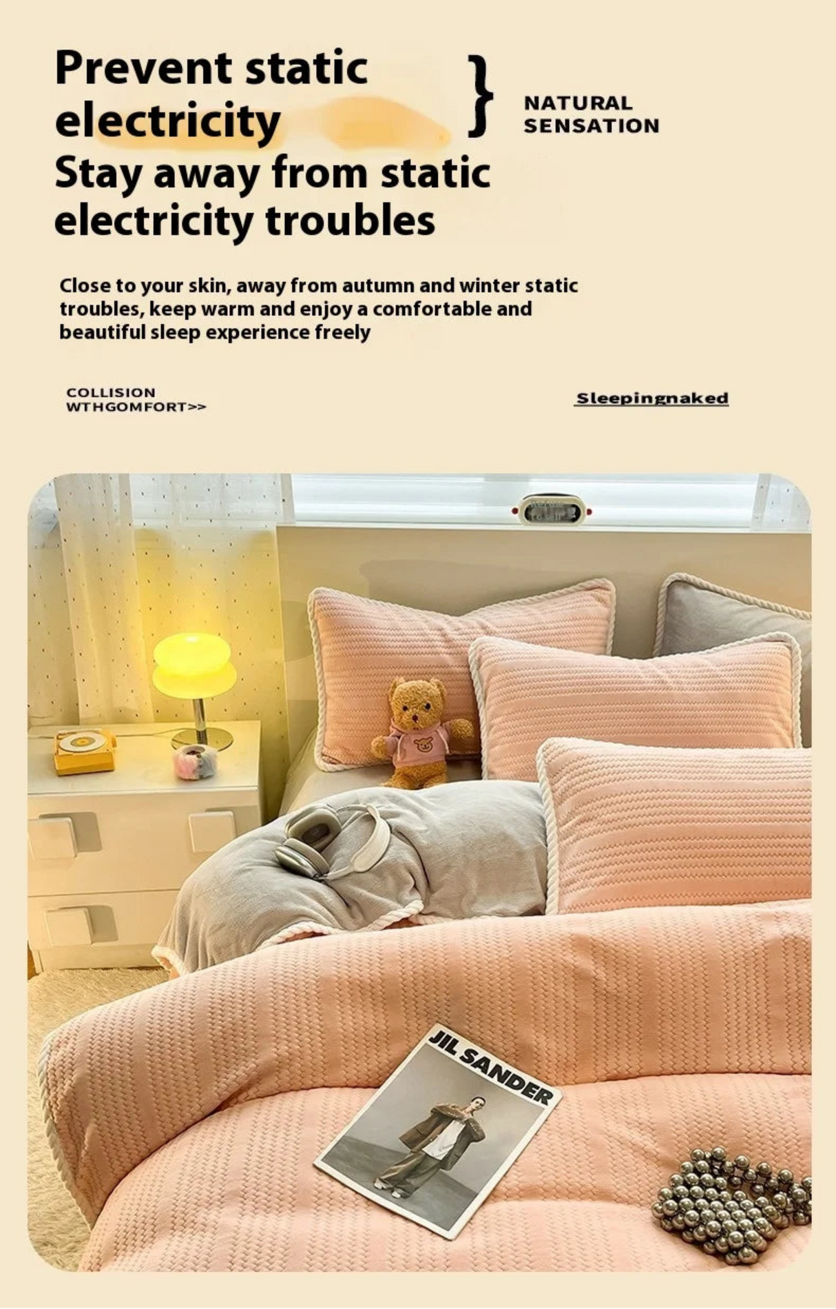 2025 New Winter Four-Piece Set Class Thickened Milk Velvet Quilt Cover Coral Velvet Bed Sheets Dormitory Fitted Three-Piece Set - Julia M LifeStyles