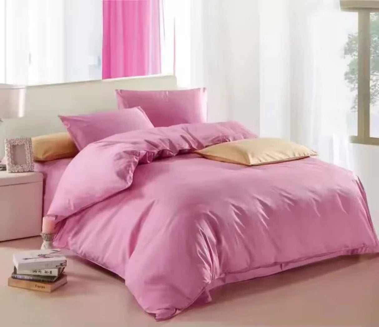 Luxury 100% Cotton King Size Solid Color Bedding Set Julia M LifeStyles