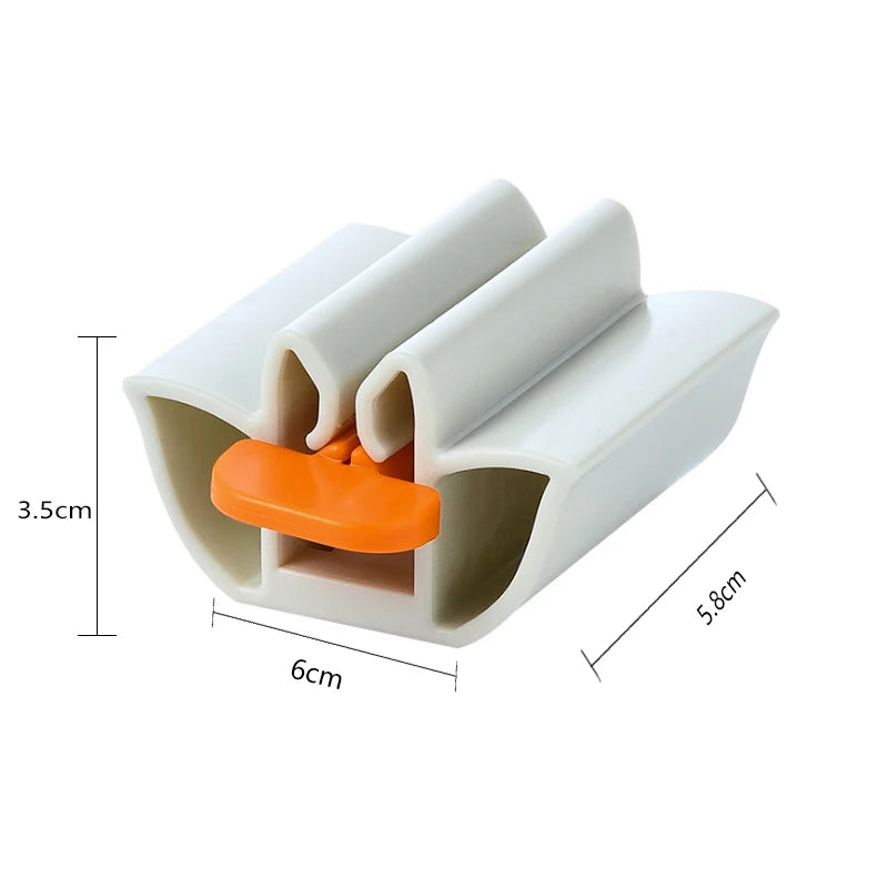 New Bathroom Accessories Toothpaste Squeezer Tooth Paste Dispenser Tube Squeezer Facial Cleanser Press Rolling Holder for Kids - Julia M LifeStyles