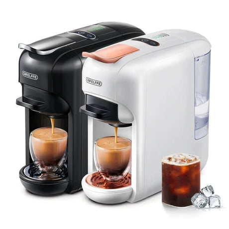 Premium 1450W 5-in-1 Italian Capsule Coffee Maker Julia M LifeStyles