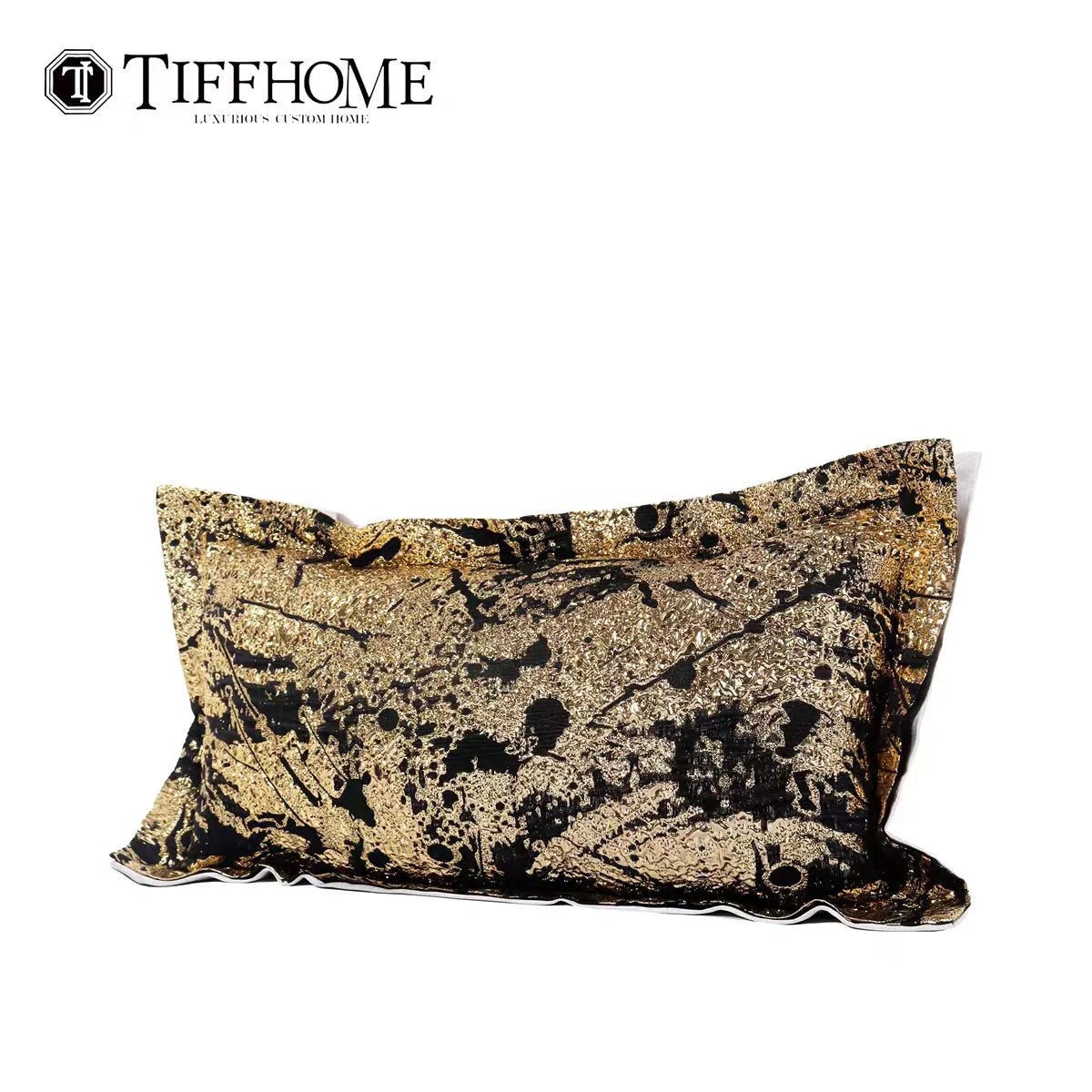 Home Luxury 30x50 Bronzing Texture Pillow Portable Embroidered Throw Pillow Vintage Animal Festival Woven Techniques Julia M LifeStyles