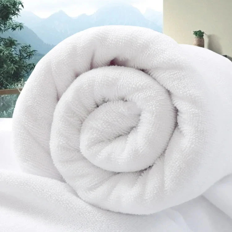 Large Hotel White Cotton Bath Towel for Adults SPA Sauna Beauty Salon Towels Bedspread Bathroom Beach Towel 6 sizes Julia M Home & Kitchen