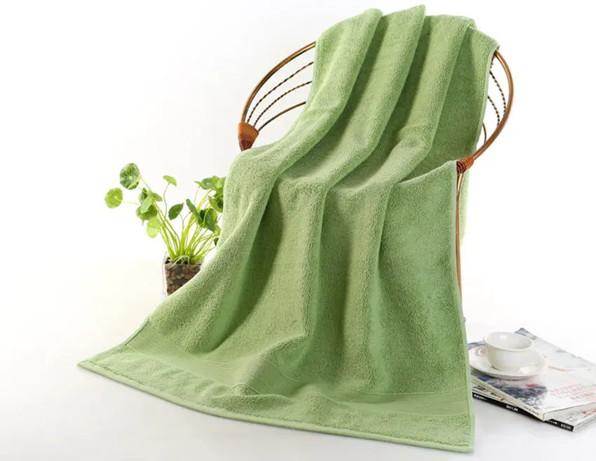Egyptian Cotton beach towel Terry Bath Towels bathroom 70*140cm 650g Thick Luxury Solid for SPA Bathroom Bath Towels for Adults - Julia M LifeStyles