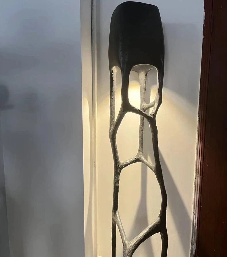 Modern Creative Ornaments Hotel Lobby Villa Large Vertical Ornaments Living Room Bedroom Floor Sculpture Lamp Julia M LifeStyles