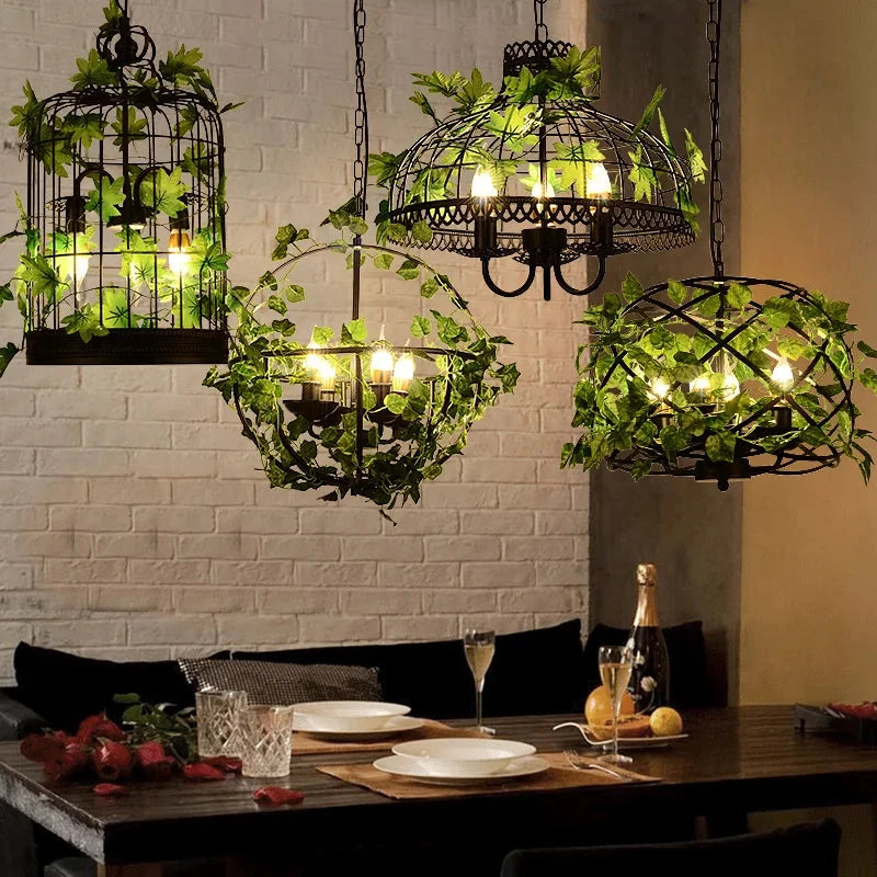 Vintage Industrial Black Iron Pendant Light for Kitchen and Bar Julia M LifeStyles