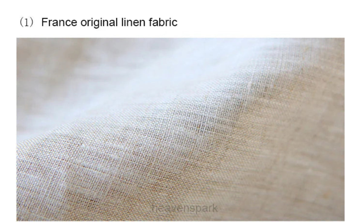 Washed Linen Duvet Cover Set with Pillowcases