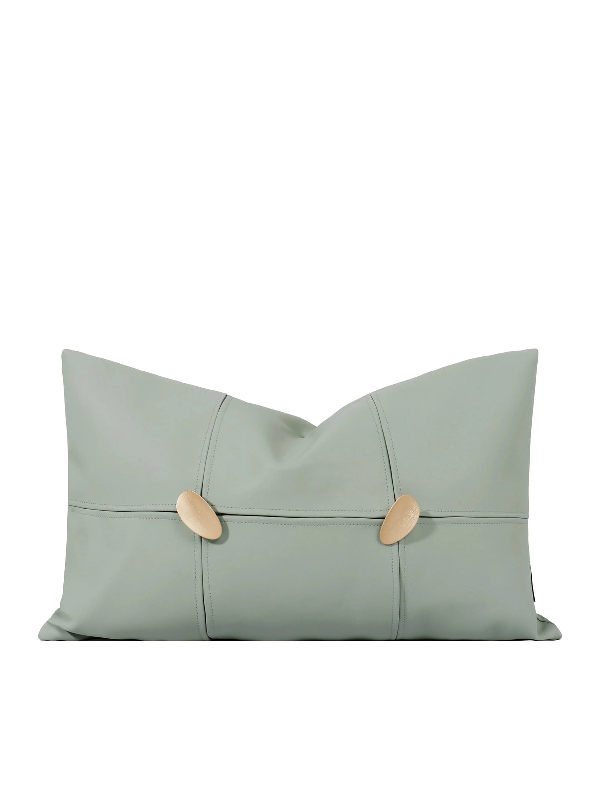 Home New Design 30*50cm Light Cyan Spliced Embroidered High-End Throw Pillow Julia M LifeStyles