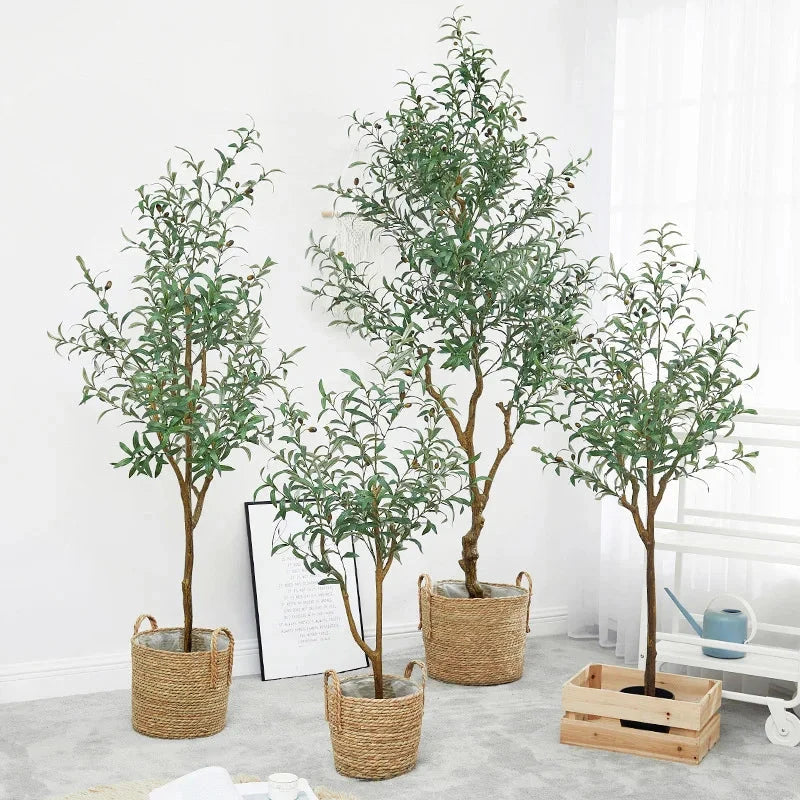 Nearly Natural Small 1meter 6 Feet 6ft Large Fake Artificial Plants Outdoor 9 Feet 8 Ft 2.1m 2m Big Potted Faux Olive Tree Julia M LifeStyles