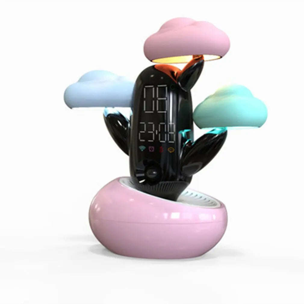 Cloud Weather Time Light Small Alarm Clock Bedside Electronic Induction Night Light - Julia M LifeStyles