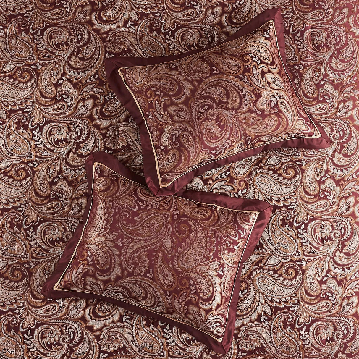 Luxury 12-Piece King Size Comforter Set with Embroidered Duvet & Cotton Sheets Julia M LifeStyles