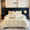 Luxurious Milk Velvet Four-Piece Fall Bedding Set Julia M LifeStyles
