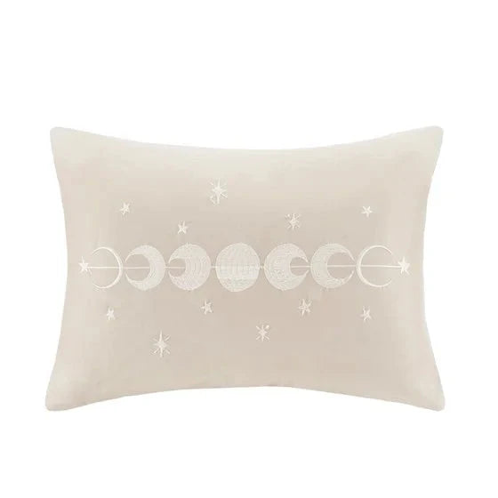 Luxurious 4-Piece Velvet Comforter Set with Throw Pillow - Full/Queen Julia M Home & Kitchen