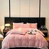 Luxurious Milk Velvet Four-Piece Fall Bedding Set Julia M LifeStyles