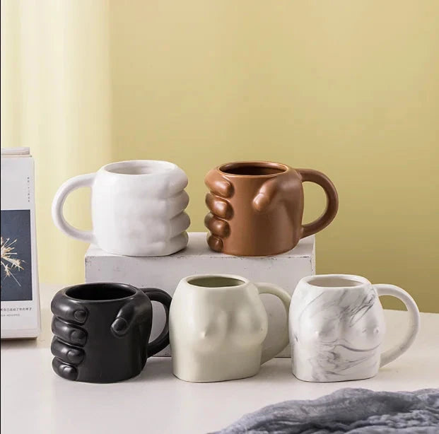 Eco-Friendly Modern Ceramic Coffee Mug Set Julia M LifeStyles