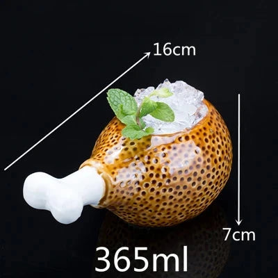 450ml Ceramic Tiki Cocktail Mug Creative Porcelain Beer Wine Mug Cup Bar Tool Julia M Home & Kitchen