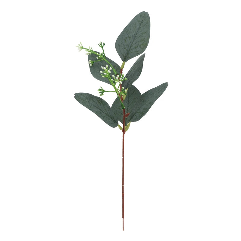 Artificial Eucalyptus Leaves Stems Eucalipto Branches Artificial Plants for Floral Bouquets Wedding Holiday Greenery Decor Julia M LifeStyles