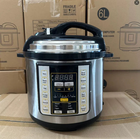 6L Multi-Functional Electric Pressure Cooker with Intelligent Features Julia M LifeStyles