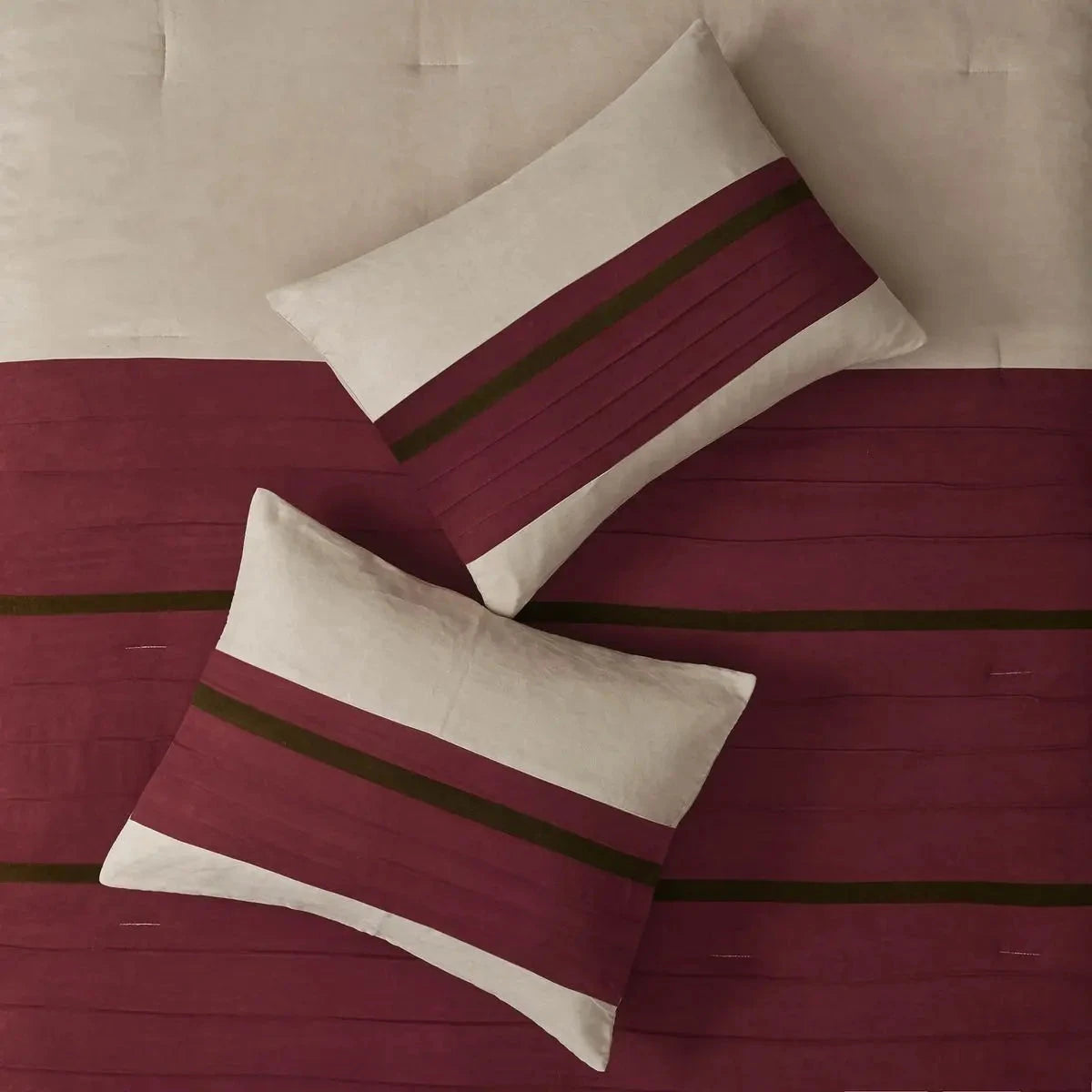 Floral Woven 7-Piece Comforter Set for King & Queen Beds Julia M LifeStyles