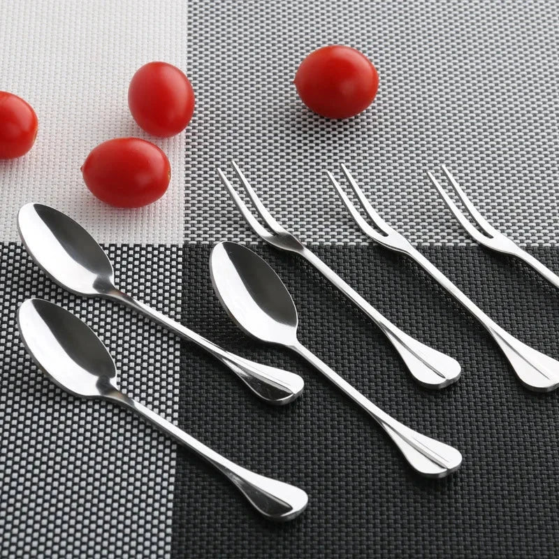 Creative Cygnus Swan Base Stainless Steel Cutlery Set Julia M LifeStyles