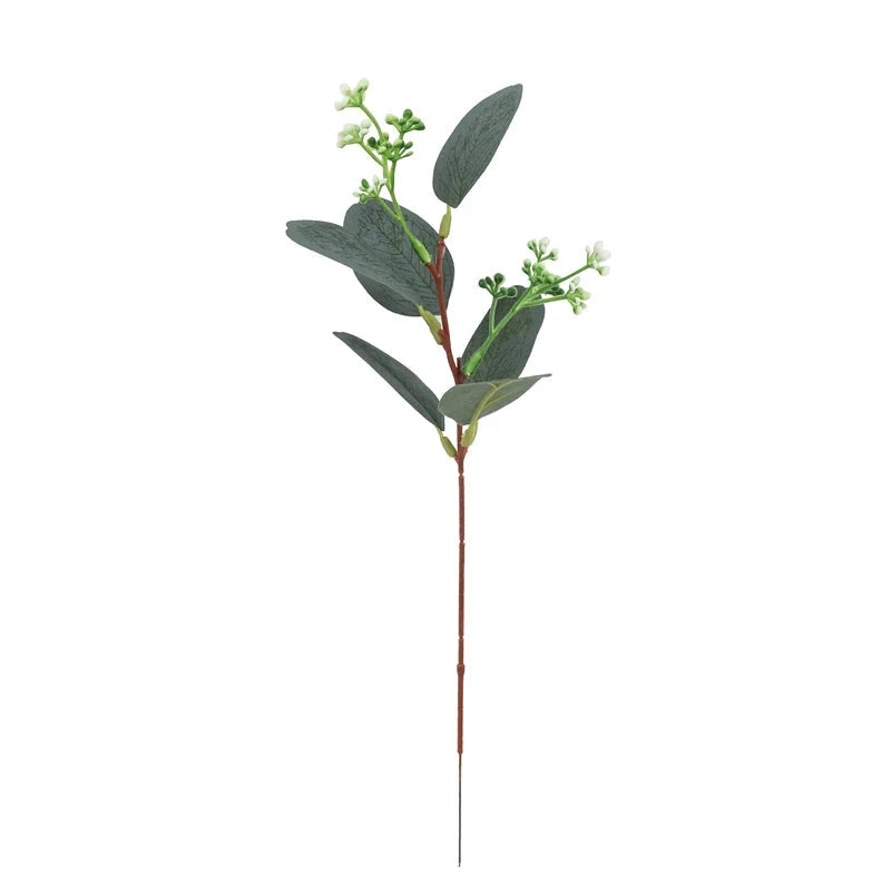 Artificial Eucalyptus Leaves Stems Eucalipto Branches Artificial Plants for Floral Bouquets Wedding Holiday Greenery Decor Julia M LifeStyles