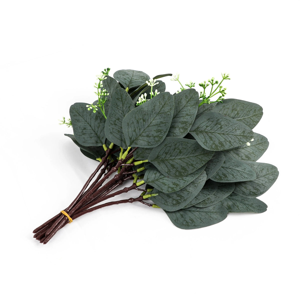 Artificial Eucalyptus Leaves Stems Eucalipto Branches Artificial Plants for Floral Bouquets Wedding Holiday Greenery Decor Julia M LifeStyles
