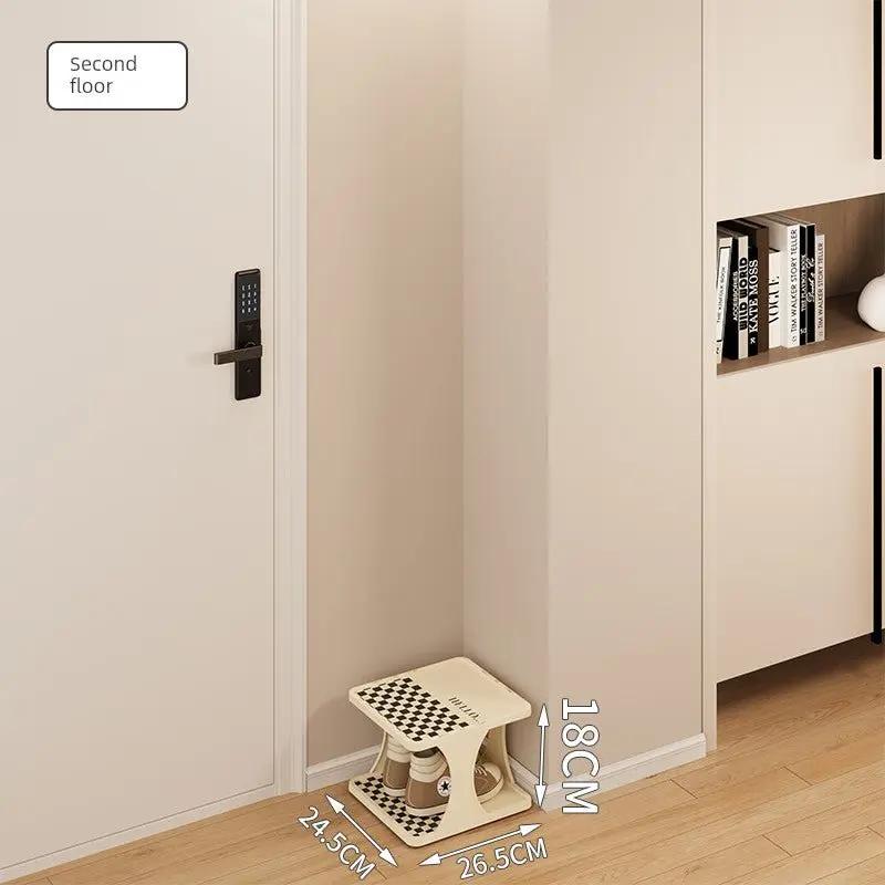 Indoor Small Narrow Gap Entrance Dormitory Good-looking Shoe Rack - Julia M LifeStyles