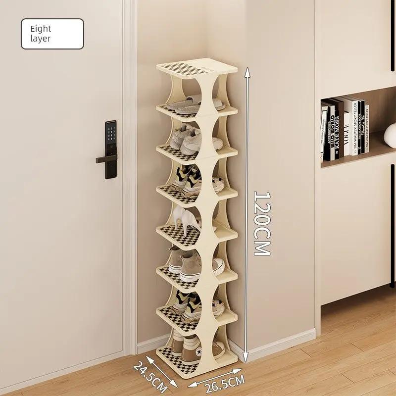 Indoor Small Narrow Gap Entrance Dormitory Good-looking Shoe Rack - Julia M LifeStyles