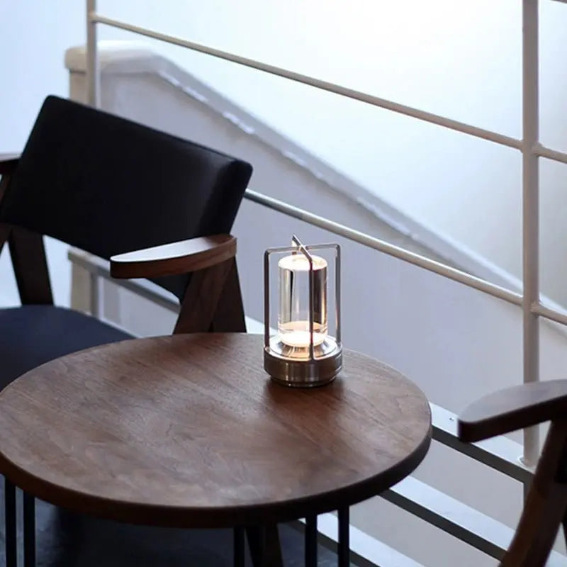 Industrial LED USB Charging Table Lamp - Julia M LifeStyles